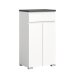 Schuhschrank >Shoelove< in Weiß - 60x109x40cm (BxHxT)