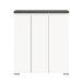 Schuhschrank >Shoelove< in Weiß - 95x109x40cm (BxHxT)
