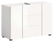 Waschbeckenunterschrank >Vira< in Weiß...