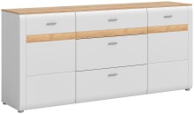 Sideboard >Ashton< in Ashgrey Matt - 185x86x43cm...