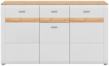 Sideboard >Ashton< in Ashgrey Matt - 150x86x43cm (BxHxT)