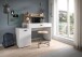Schreibtisch >Match< in Weiß - 130x117x54cm (BxHxT)