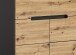 Sitzbank >Canu< in Basalt Grau / Artisan - 80x45x37cm (BxHxT)