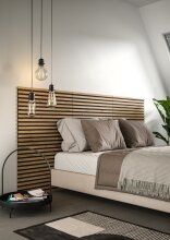 Schallschutzpaneel >Silence< in Anthrazit / Artisan Eiche - 40x80x2 (BxHxT)
