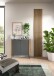 Schallschutzpaneel >Silence< in Anthrazit / Artisan Eiche - 40x120x2 (BxHxT)
