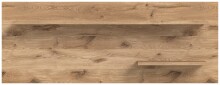 Wandboard >Woody< in Nox Oak - 160x60x20cm (BxHxT)