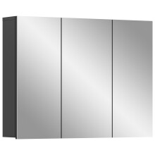 Badezimmerspiegelschrank >Soft< in Grau -...