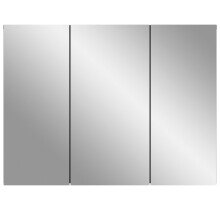 Badezimmerspiegelschrank >Soft< in Grau -...