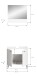 Waschbeckenunterschrank >Boston< in Weiß - 57x44x33cm (BxHxT)