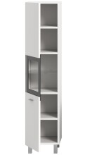 Hochschrank >Boston< in Weiß - 30x125x29cm (BxHxT)
