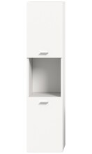 Hochschrank >Boston< in Weiß - 30x125x29cm (BxHxT)