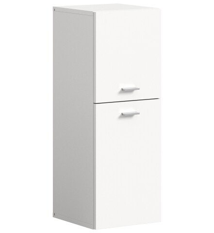 Hochschrank >Boston< in Weiß - 30x80x29cm (BxHxT)