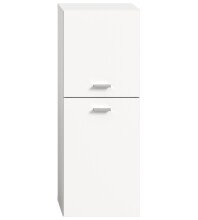Hochschrank >Boston< in Weiß - 30x80x29cm (BxHxT)