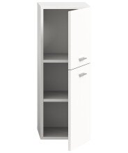 Hochschrank >Boston< in Weiß - 30x80x29cm (BxHxT)