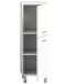Hochschrank >Boston< in Weiß - 30x80x29cm (BxHxT)