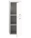 Hochschrank >Boston< in Weiß - 30x80x29cm (BxHxT)