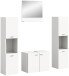 Badezimmer-Set >Boston< in Weiß - 137x186x33cm (BxHxT)