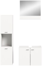 Badezimmer-Set >Boston< in Weiß - 102x186x33cm (BxHxT)
