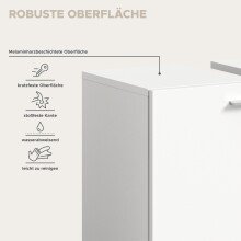 Badezimmer-Set >Boston< in Weiß - 102x186x33cm (BxHxT)
