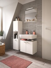 Badezimmer-Set >Boston< in Weiß - 102x186x33cm (BxHxT)