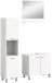 Badezimmer-Set >Boston< in Weiß - 102x186x33cm (BxHxT)