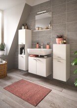 Badezimmer-Set >Boston< in Weiß - 137x186x33cm (BxHxT)