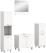 Badezimmer-Set >Boston< in Weiß - 137x186x33cm (BxHxT)