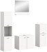 Badezimmer-Set >Boston< in Weiß - 137x186x33cm (BxHxT)