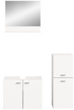 Badezimmer-Set >Boston< in Weiß - 102x186x33cm (BxHxT)