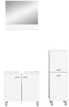 Badezimmer-Set >Boston< in Weiß - 102x186x33cm (BxHxT)