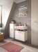 Badezimmer-Set >Boston< in Weiß - 102x186x33cm (BxHxT)