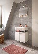 Badezimmer-Set >Boston< in Weiß - 57x186x33cm (BxHxT)