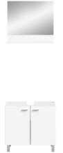 Badezimmer-Set >Boston< in Weiß - 57x186x33cm (BxHxT)