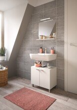 Badezimmer-Set >Boston< in Weiß - 57x186x33cm (BxHxT)