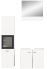Badezimmer-Set >Boston< in Weiß - 102x186x33cm (BxHxT)