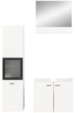 Badezimmer-Set >Boston< in Weiß - 102x186x33cm (BxHxT)