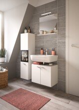 Badezimmer-Set >Boston< in Weiß - 102x186x33cm (BxHxT)
