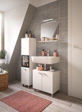 Badezimmer-Set >Boston< in Weiß - 102x186x33cm (BxHxT)
