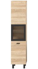 Hochschrank >Boston< in Eiche Sonoma - 30x125x29cm (BxHxT)