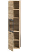 Hochschrank >Boston< in Eiche Sonoma - 30x125x29cm (BxHxT)