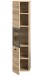 Hochschrank >Boston< in Eiche Sonoma - 30x125x29cm (BxHxT)