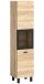 Hochschrank >Boston< in Eiche Sonoma - 30x125x29cm (BxHxT)