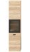 Hochschrank >Boston< in Eiche Sonoma - 30x125x29cm (BxHxT)