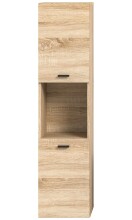 Hochschrank >Boston< in Eiche Sonoma - 30x125x29cm (BxHxT)