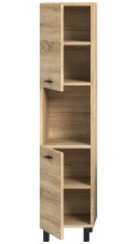 Hochschrank >Boston< in Eiche Sonoma - 30x125x29cm (BxHxT)
