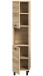 Hochschrank >Boston< in Eiche Sonoma - 30x125x29cm (BxHxT)