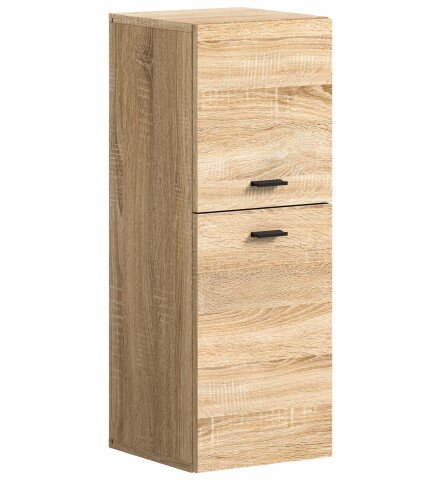 Hochschrank >Boston< in Eiche Sonoma - 30x80x29cm (BxHxT)