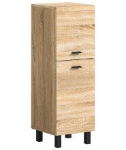 Hochschrank >Boston< in Eiche Sonoma - 30x80x29cm (BxHxT)