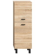 Hochschrank >Boston< in Eiche Sonoma - 30x80x29cm (BxHxT)