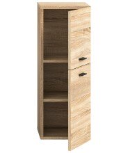 Hochschrank >Boston< in Eiche Sonoma - 30x80x29cm (BxHxT)